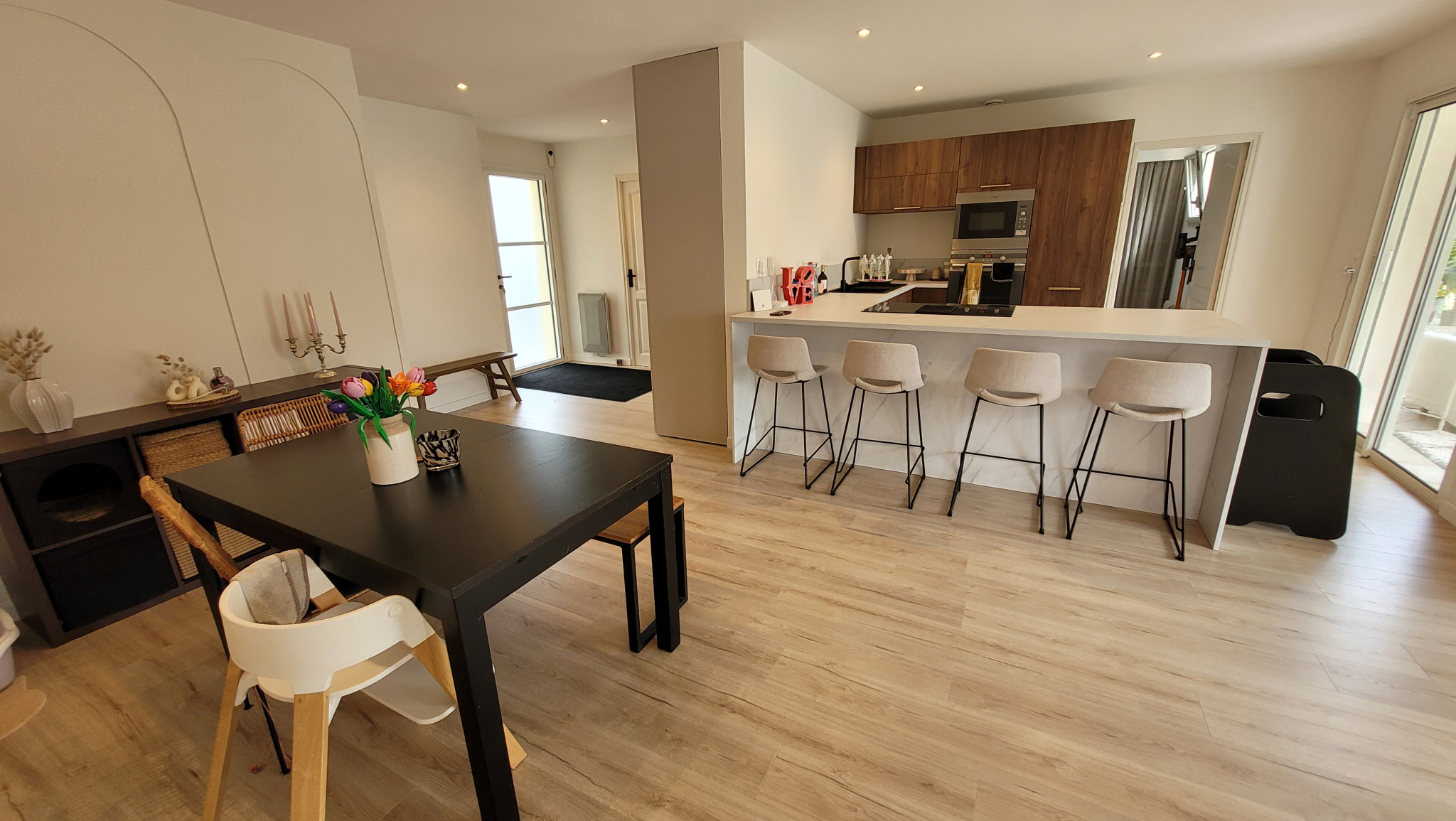 Maison 126m2, 3 ch, jardin 722m2