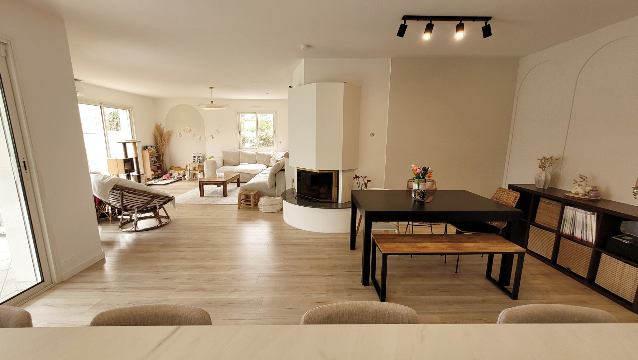 Maison 126m2, 3 ch, jardin 722m2