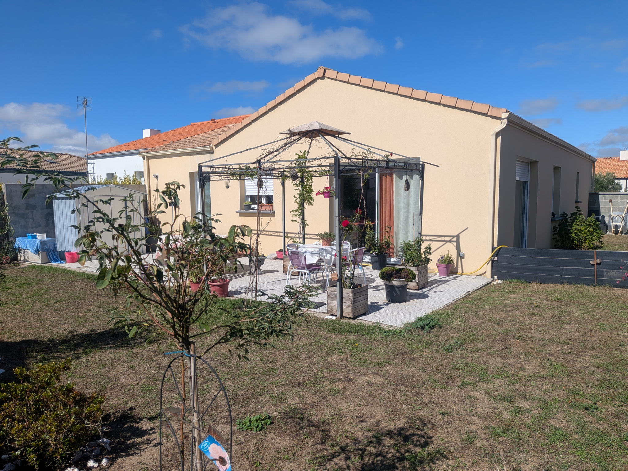 MACHECOUL - Plain-pied 90m2 - 3 chambres - garage