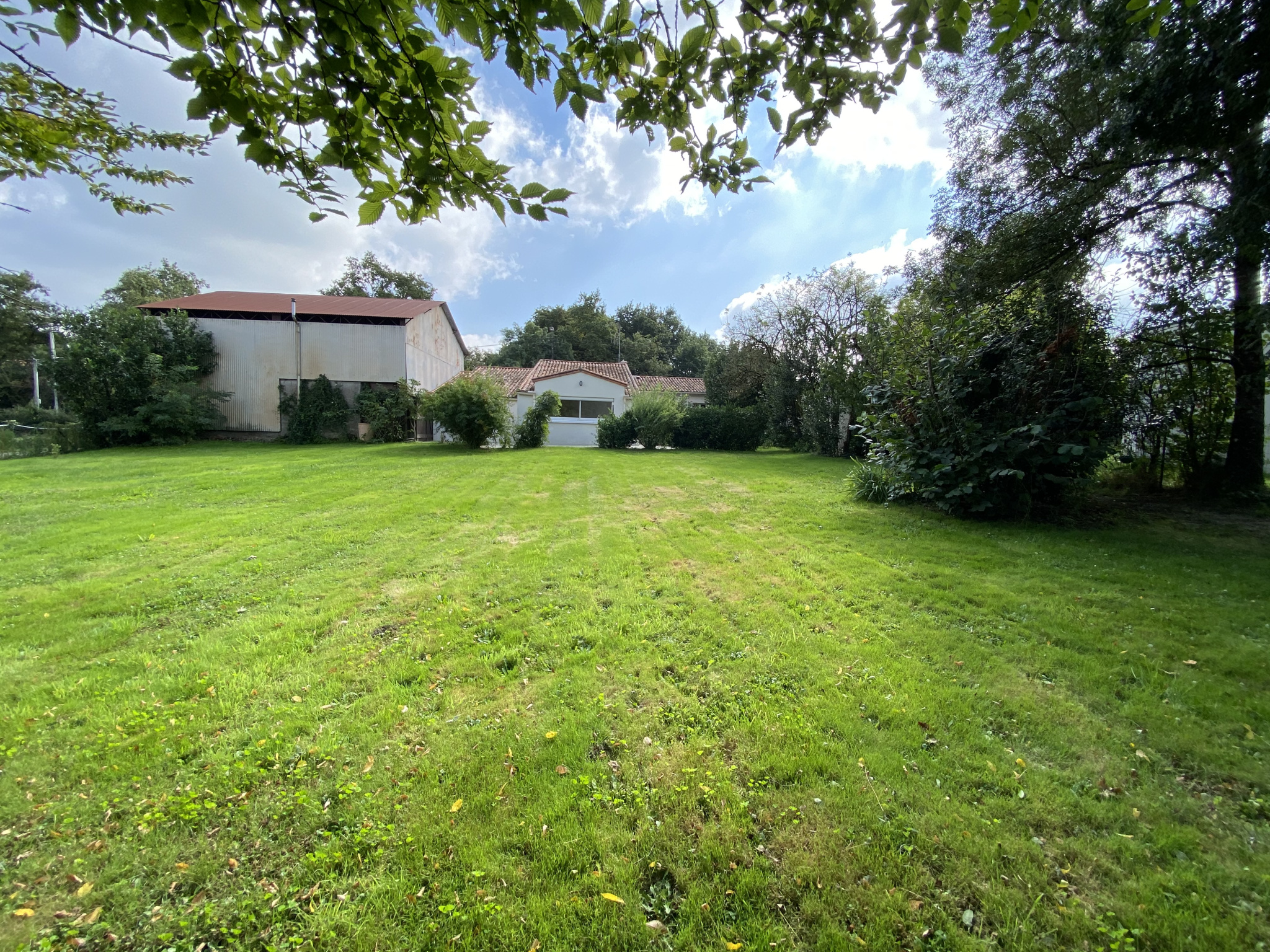 Maison 126m2 - 4ch, bureau - Jardin 1109m2 - Hangar 92m2