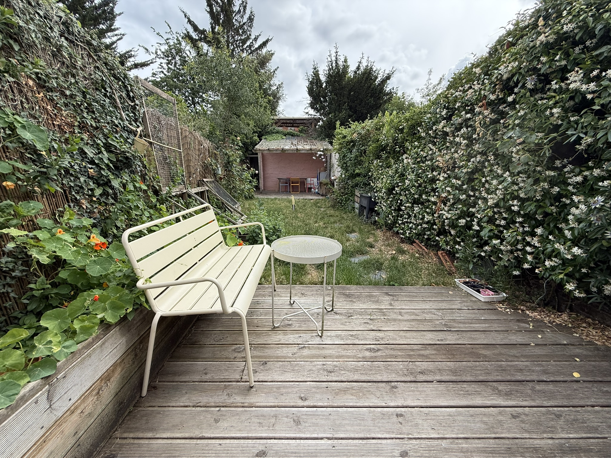 Maison 90,55m2 - 2ch + bureau - Jardin 195m2 + D�pendance 18m2