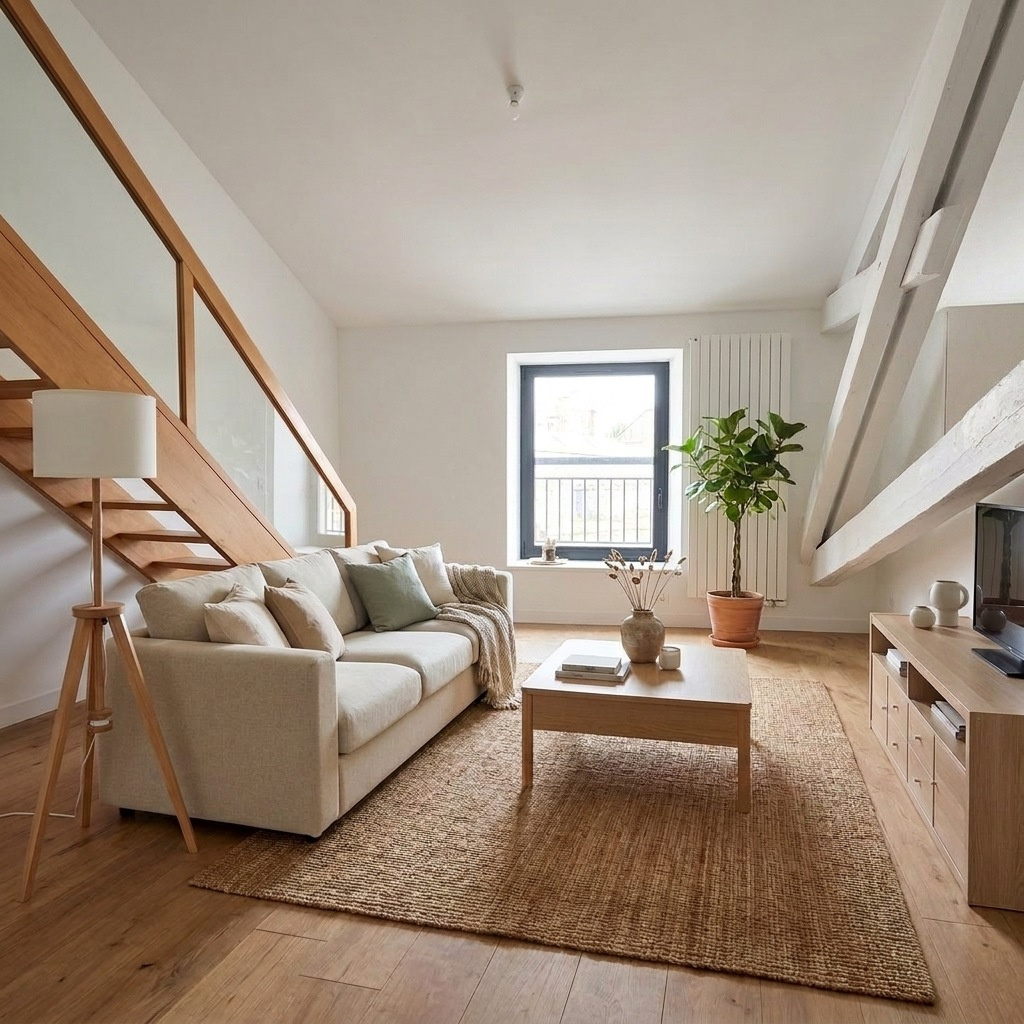 Duplex 3 pi�ces meubl� de 78 m2 - Cit� des Congr�s